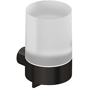 Kludi Vela R Дозатор для мыла, подвесной, с колбой из матового стекла, цвет: оружейная сталь 58976N2