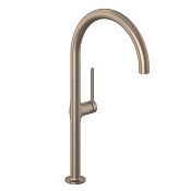 Kludi Reef Смеситель для кухни с поворотным изливом, цвет: брашированная бронза 50803N175