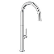 Kludi Aurea Смеситель для кухни с поворотным изливом, цвет: хром 558030575