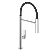 Kludi Qord Смеситель для кухни с гибким изливом, цвет: хром 568590575