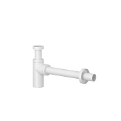 Kludi Сифон для раковины G 1 1/4, цвет: белый матовый 1002053-00