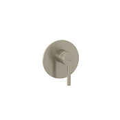 Kludi Nova Fonte Смеситель для душа встраиваемый, на 1 потреб., внеш. часть, цвет: браш. никель PVD 20755N515