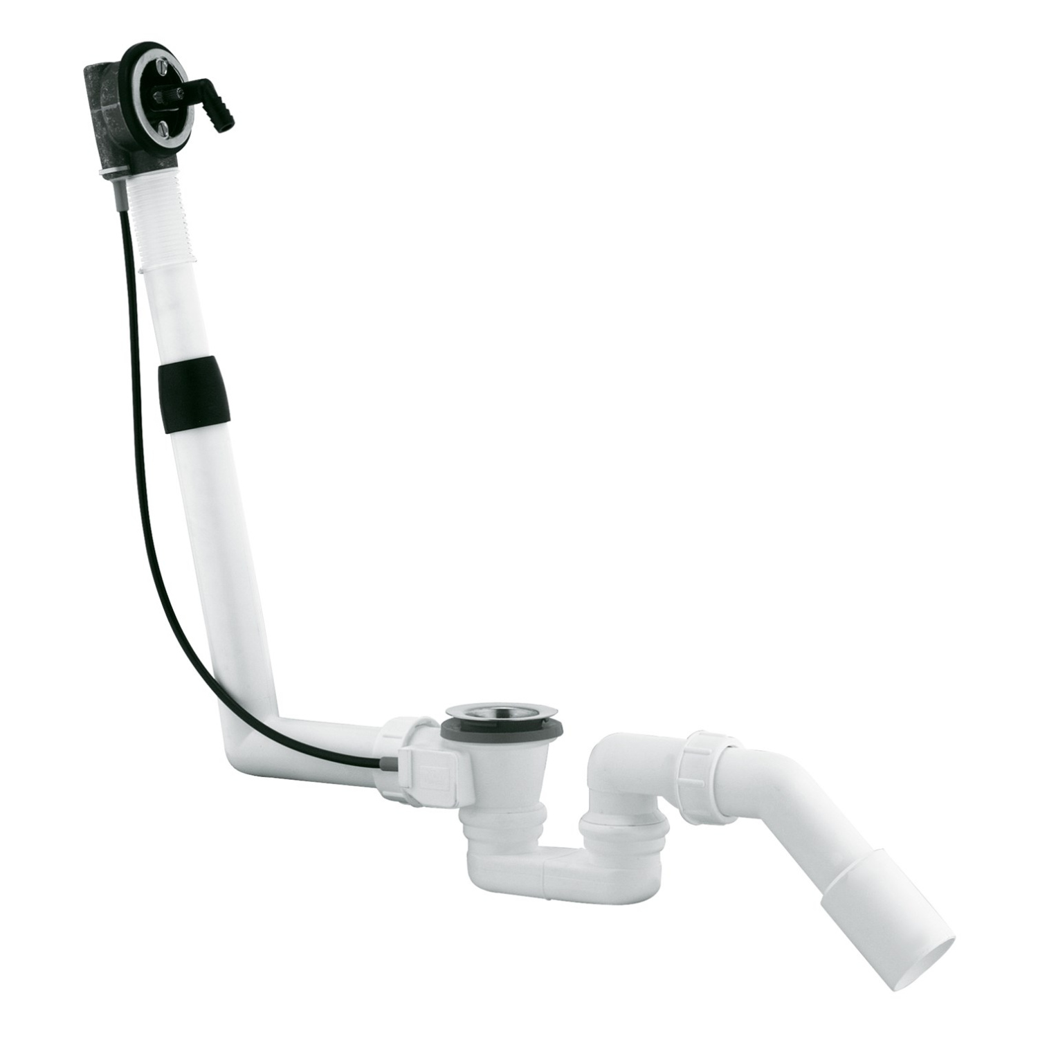 Kludi Rotexa Слив-перелив для ванны, цвет: белый глянцевый 2131500-00