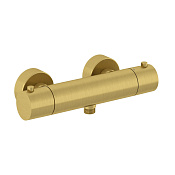 Kludi Objekta Смеситель для душа, без излива и душевого гарнитура, цвет: брашированное золото PVD 35200N038