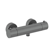 Kludi Objekta Смеситель для душа, без излива и душевого гарнитура, цвет: оружейная сталь PVD 35200N238