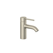 Kludi Bozz Смеситель для раковины, с донным клапаном, излив 12,5 см, цвет: брашированный никель PVD 38266N576