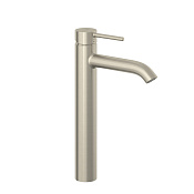 Kludi Bozz Смеситель для раковины высокий, без донного клапана, излив 17 см, цвет: браш. никель PVD 38286N576