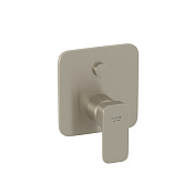 Kludi Renon Смеситель для душа встраиваемый, на 2 потр., внеш. часть, цвет: брашированный никель PVD 42759N575