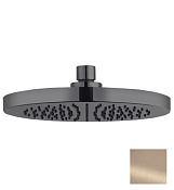 Kludi A-QA Верхний душ круглый d24,5 см, с 1 видом струи, цвет: брашированная бронза PVD 66511N1-00