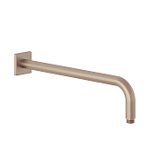 Kludi A-QA Кронштейн настенный для верхнего душа 41 см, цвет: брашированная бронза PVD 66534N1-00