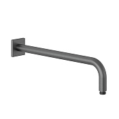 Kludi A-QA Кронштейн настенный для верхнего душа 41 см, цвет: оружейная сталь PVD 66534N2-00