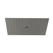 Kludi Asana Потолочный душ 44 см, встраиваемый, с 2 видами струи, цвет: оружейная сталь PVD 69420N2-00