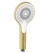 Kludi Dive Ручной душ с 3 видами струи, цвет: брашированное золото PVD 69830N0-00