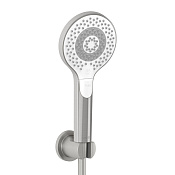 Kludi Dive Душевой гарнитур: ручной душ, держатель, шланг 125 см, цвет: брашированный никель PVD 69950N5-00