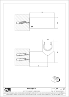 Gessi Inciso Держатель для ручного душа поворотный, цвет: brushed brass PVD 58160#727