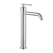 Boheme Eterna Смеситель для раковины высокий, без донного клапана, излив 15,5 см, цвет: chrome 172-CR