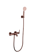 Boheme Eterna Смеситель для ванны с душевым набором: руч. душ, шланг, держ., цвет: brushed bronze 173-BRB