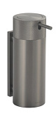 Boheme Дозатор для жидкого мыла, подвесной, колба из нержавеющей стали, цвет: gun metall 10929-2-GM