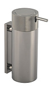 Boheme Дозатор для жидкого мыла, подвесной, колба из нержавеющей стали, цвет: shine gun metall 10929-2-SGM