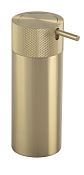 Boheme Дозатор для жидкого мыла, настольный, колба из нержавеющей стали, цвет: matt gold 10929-MG
