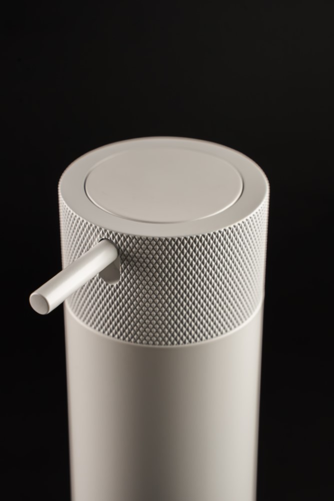 Boheme Дозатор для жидкого мыла, настольный, колба из нержавеющей стали, цвет: matt white 10929-MW