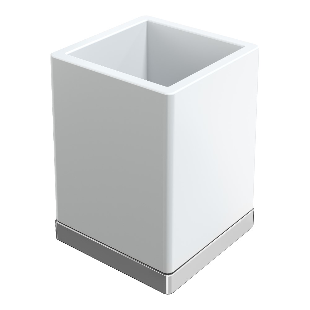 Boheme Qubic Стакан настольный, латунь, цвет: chrome 10961-CR