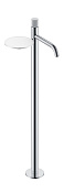 Boheme Stick Linea Смеситель для раковины напольный, полка, излив 25,8 см, цвет: chrome 120-CRCR.3