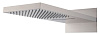 Boheme Fusion Верхний душ с каскадом 23х55 см, с 2 видами струи, цвет: nickel brush 419-2-NB