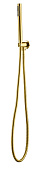 Boheme Uno Душевой гарнитур: душевая лейка, подключение с держателем, шланг 150 см, цвет: gold 422-SET-G