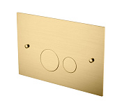 Boheme Кнопка смыва для инсталляции, 2 режима, латунь, цвет: bronze 648-BR