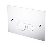 Boheme Кнопка смыва для инсталляции, 2 режима, латунь, цвет: chrome 648-CR