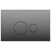 Boheme Кнопка смыва для инсталляции, 2 режима, пластик, цвет: shine gun metall 668-SGM