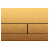 Boheme Кнопка смыва для инсталляции Tece, 2 режима, нержавеющая сталь, цвет: bronze 670-BR