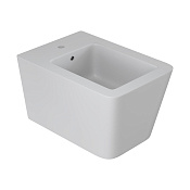 Boheme Zen Биде подвесное 36x51 см, с переливом, с 1 отверстием под смеситель, цвет: matt white 967-BIDET-MW