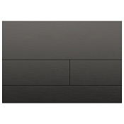 Boheme Кнопка смыва для инсталляции Tece, 2 режима, нержавеющая сталь, цвет: gun metall 670-GM