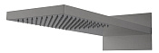 Boheme Fusion Верхний душ 23x55 см, с 1 видом струи, цвет: gun metall 419-GM
