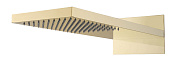 Boheme Fusion Верхний душ 23x55 см, с 1 видом струи, цвет: matt gold 419-MG