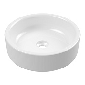 Alice Idilla Раковина чаша d42 см, без перелива, цвет: белый глянцевый 48220101