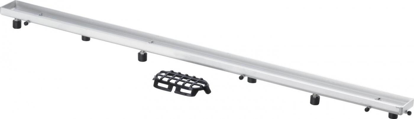 Viega Advantix Дренажный канал 80 см, щельевой, цвет: нержавеющая сталь 753214