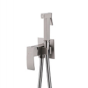 Abber Wasserfall Гигиенический душ со смесителем и встраиваемой частью, 1 вид струи, цвет: сатин AF8625SP