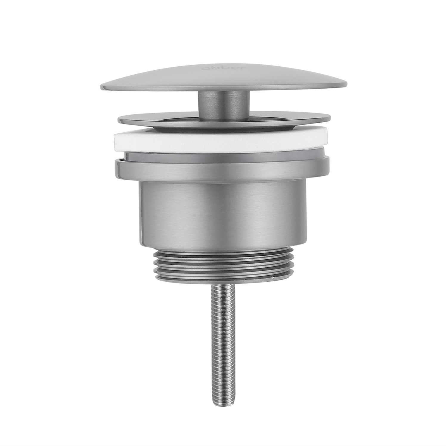 Abber Донный клапан для раковины без перелива, цвет: сатин AF0012SP