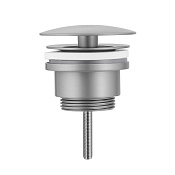 Abber Донный клапан для раковины без перелива, цвет: сатин AF0012SP