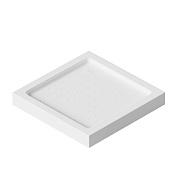 Abber Поддон для душа из акрила 100x100x13h см, цвет: белый глянцевый AD3D100