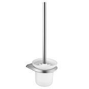 Abber Nord Ершик для унитаза подвесной со стеклянной колбой, цвет: сатин AA1532SP