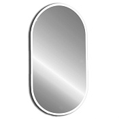 Abber Kontur Зеркало 50x100 см, с подсветкой по периметру и сенсорным выключателем, цвет: хром AG6303S-1.0