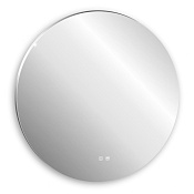 Abber Mond Зеркало 77x77 см, с подсветкой по периметру и сенсорным выключателем, цвет: хром AG6203S-0.77
