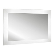 Abber See Зеркало 100x80 см, с подсветкой по периметру и сенсорным выключателем, цвет: хром AG6107SL-1.0