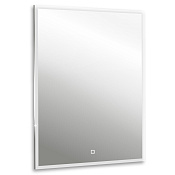 Abber See Зеркало 60x80 см, с подсветкой по периметру и сенсорным выключателем, цвет: серебро AG6108S-0.6