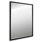 Abber See Зеркало 65x95 см, с подсветкой по периметру и бесконтактным выкл., цвет: черный матовый AG6110SC-0.65