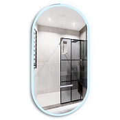 Abber See Зеркало 60x120 см, с подсветкой по периметру и сенсорным выключателем, цвет: хром AG6113SMult